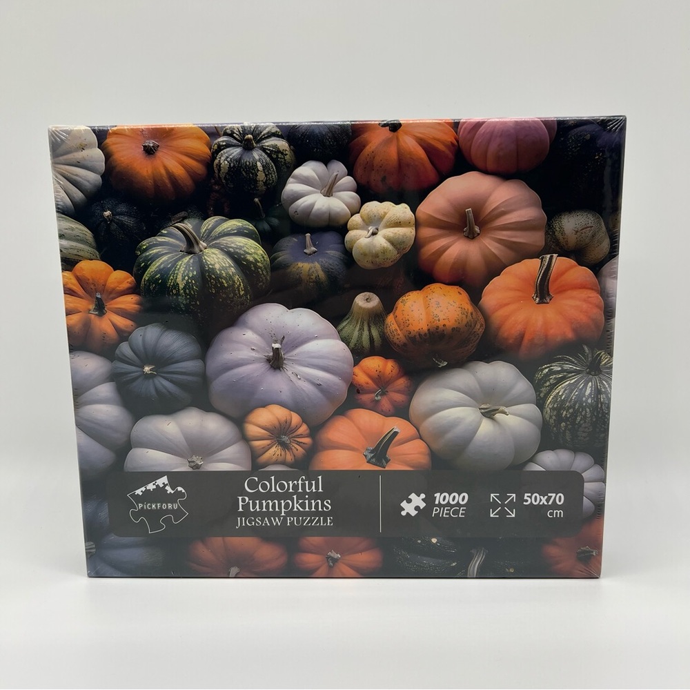 Pickforu‎ Colorful Pumpkins 1000 Piece Jigsaw Puzzle